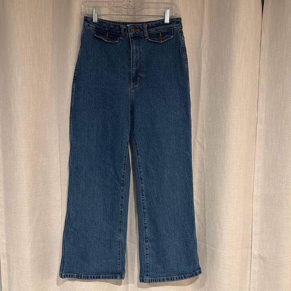 ROLLA'S High Rise Wide Leg Jeans